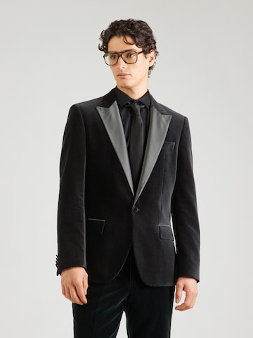 HUGO Regular Fit Pikkutakki 'Henry' värissä musta: etupuoli