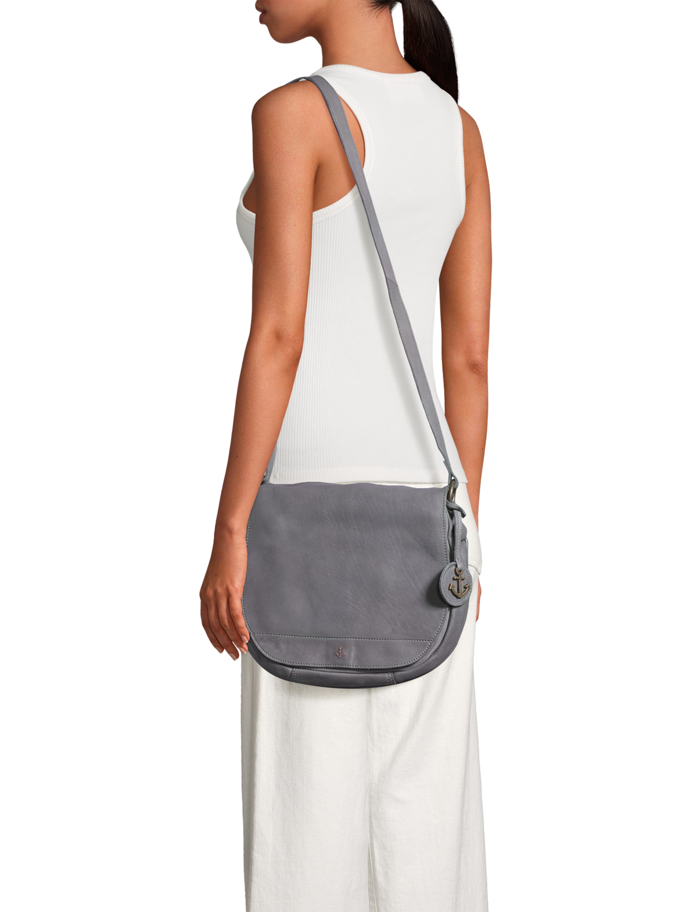 Harbour 2nd Crossbody bag 'Lotta' in Grey: front