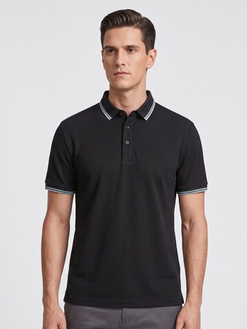 ALLTHEMEN Shirt 'Haltung'‌‌ in Schwarz