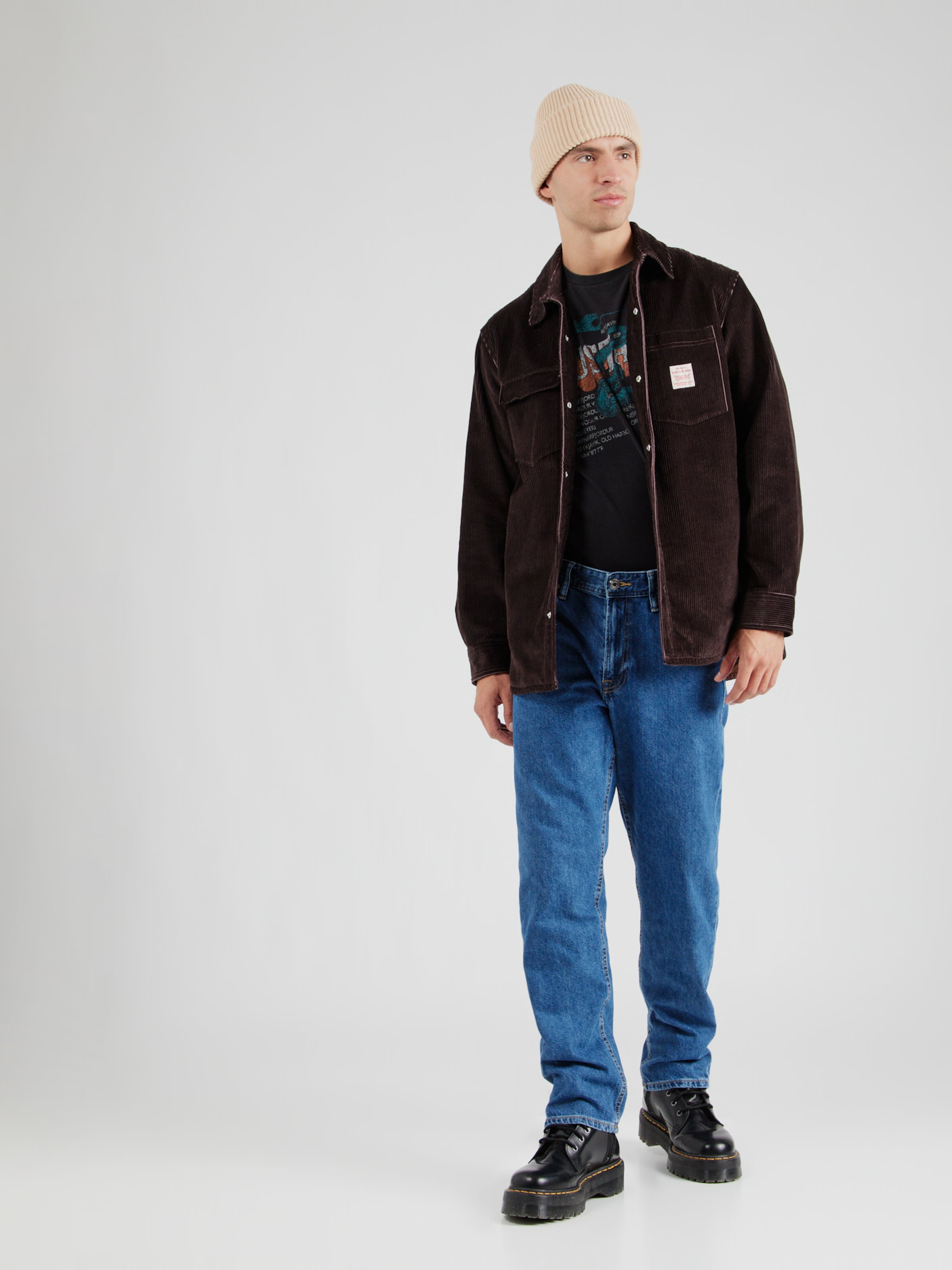 Jj rebel Jersey con media cremallera Rebel Logo Negro | Dressinn