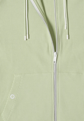 CECIL Sweatjacke in Grün