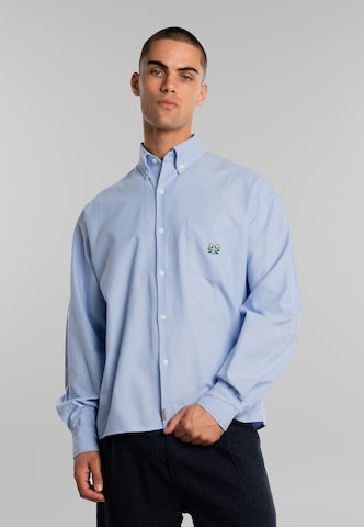Comfort fit Camicia di Another Cotton Lab in blu