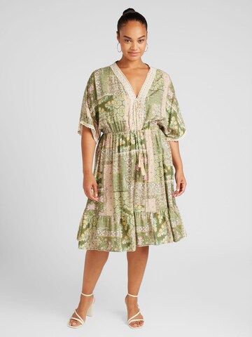 Z-One Dress 'Si44ona' in Green: front