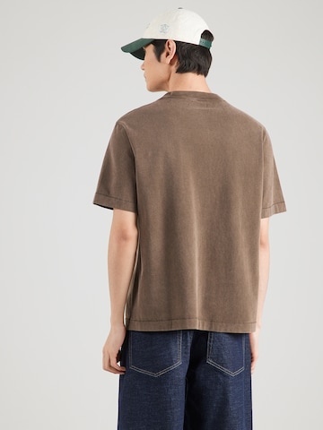 Abercrombie & Fitch Μπλουζάκι σε καφέ