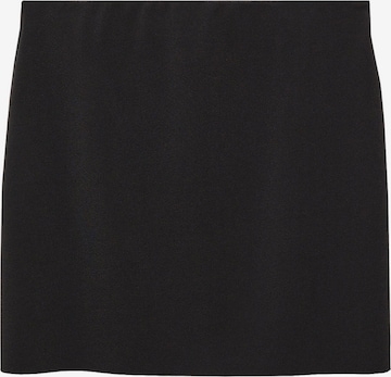 MANGO Spódnica 'MAZIP' w kolorze czarny: przód