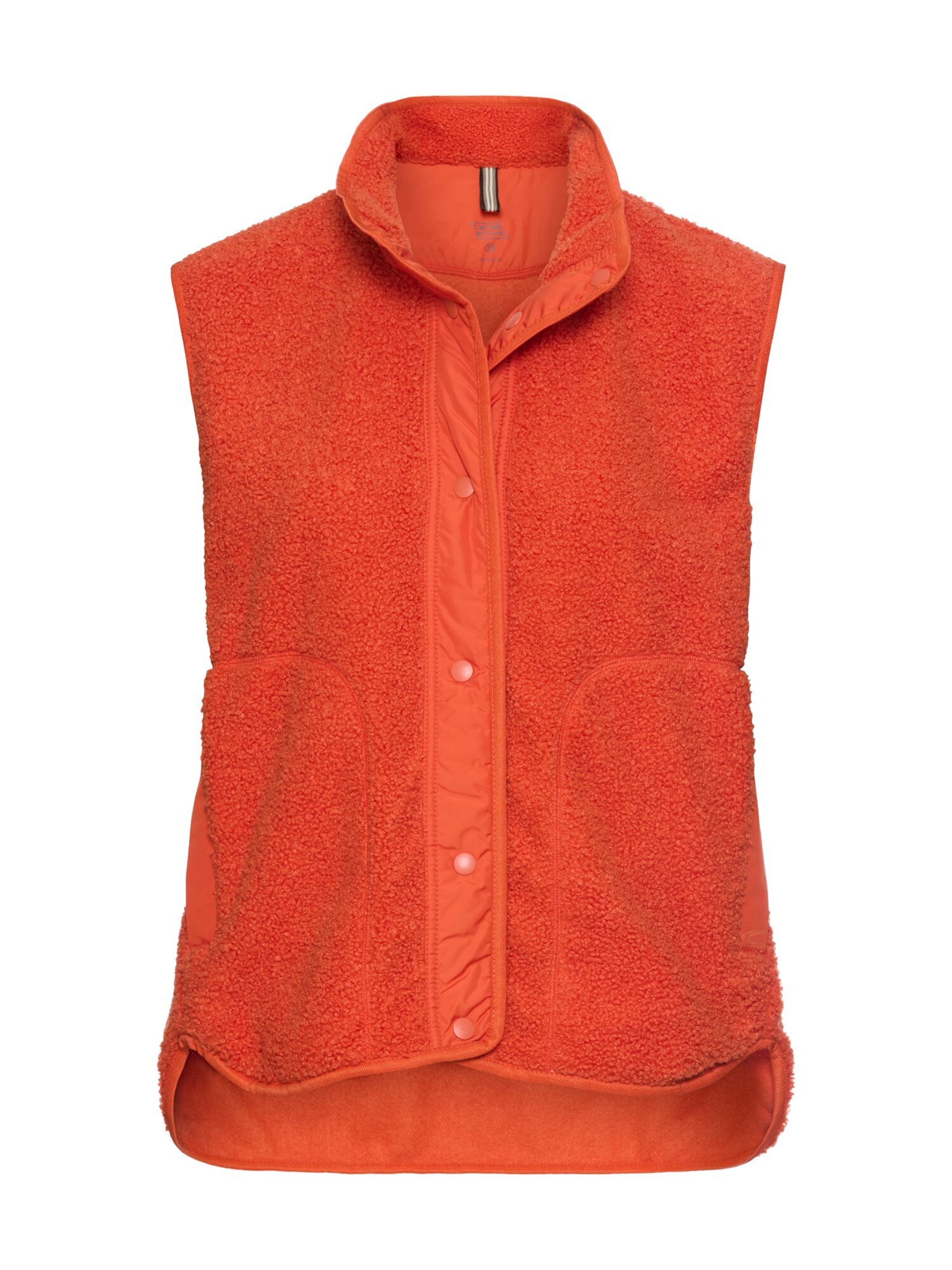 CAMEL ACTIVE Vest in Orange: front