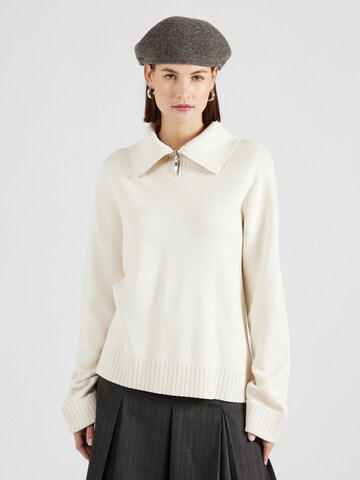 YAS Pullover 'YASFONNY' i beige: forside