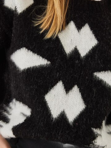 Pull-over Bianco Lucci en noir