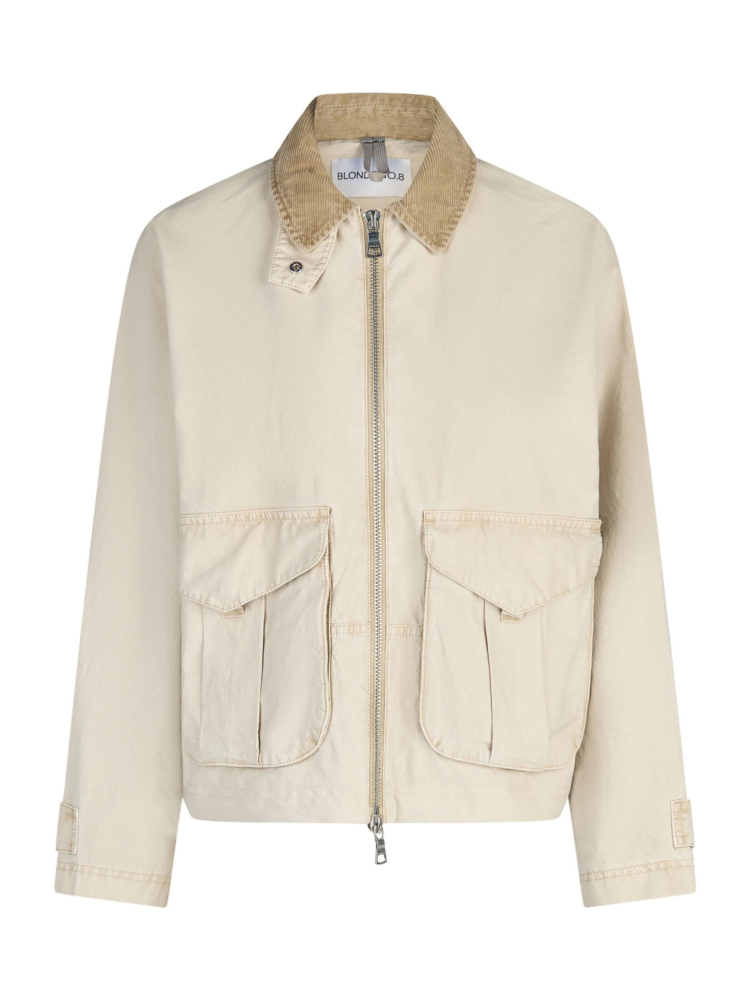 BLONDE No. 8 Tussenjas 'INDAL C' in Beige: voorkant