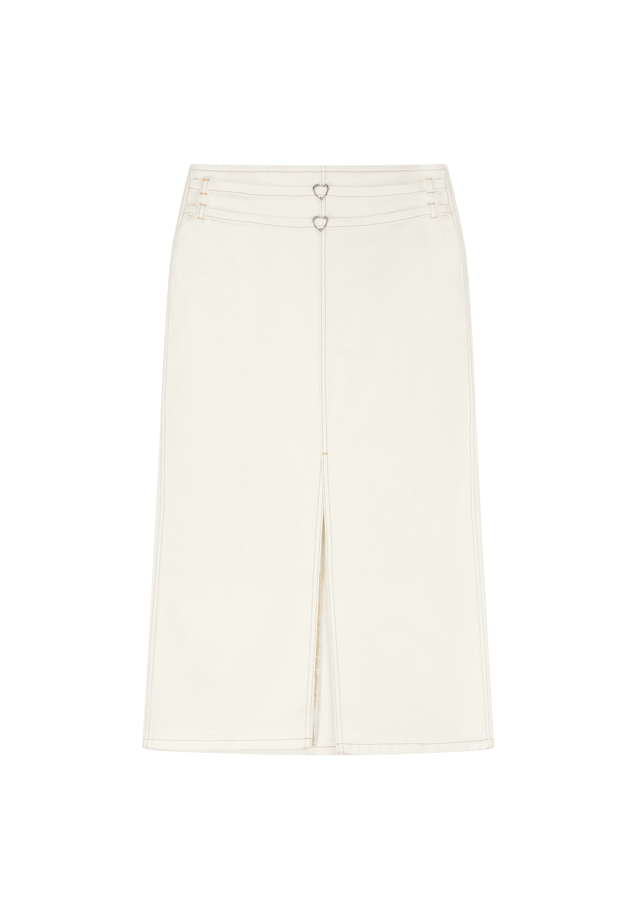 Fabienne Chapot Skirt in 36 in Cream, Item view