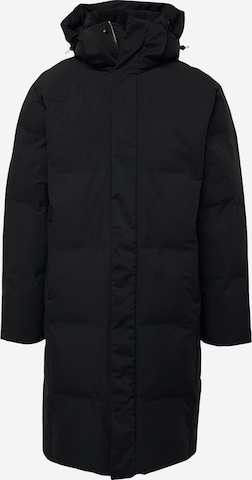 Lindbergh Χειμερινό παλτό σε μαύρο: μπροστά