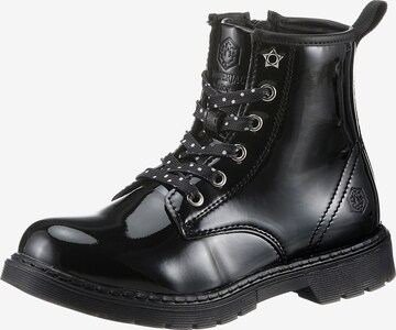 Lumberjack Boots in Black: front