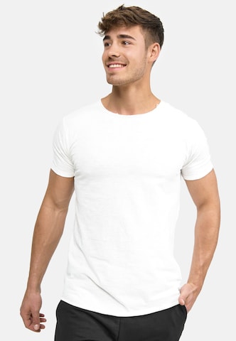T-Shirt 'Willbur' INDICODE JEANS en blanc