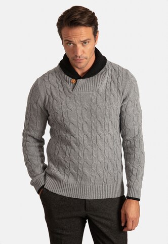 Sir Raymond Tailor Sweater 'Meribel' in Grey: front