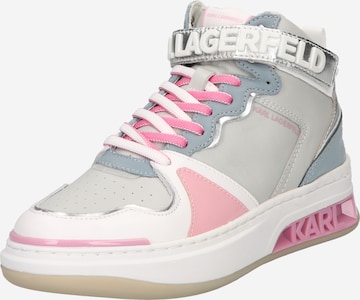 Karl Lagerfeld Kotníkové tenisky 'ELEKTRA' – šedá: přední strana