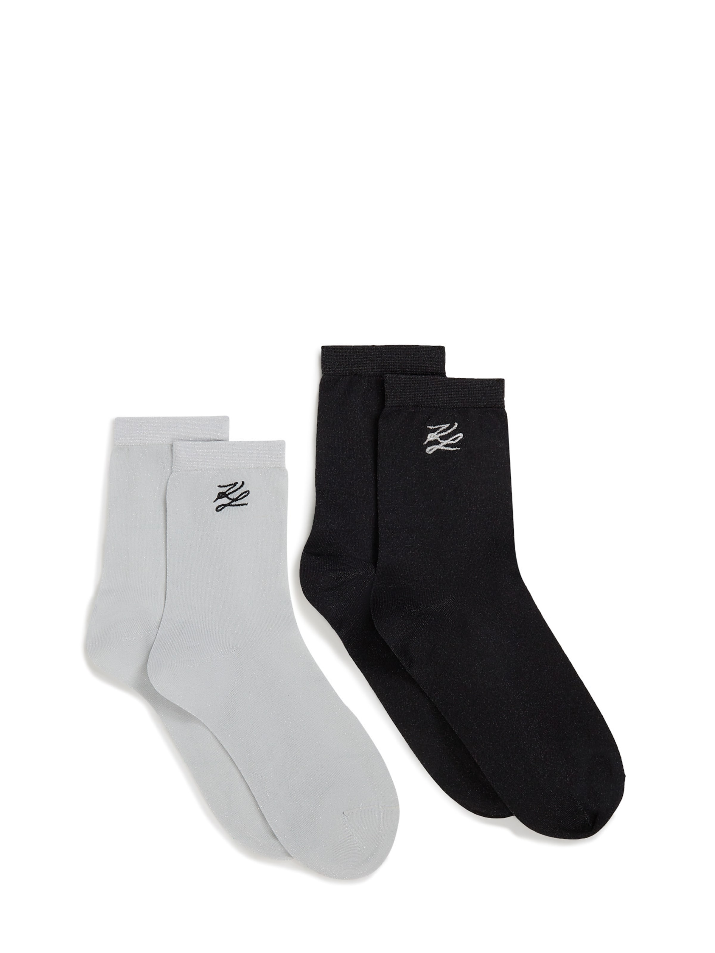 Șosete de la Karl Lagerfeld pe negru