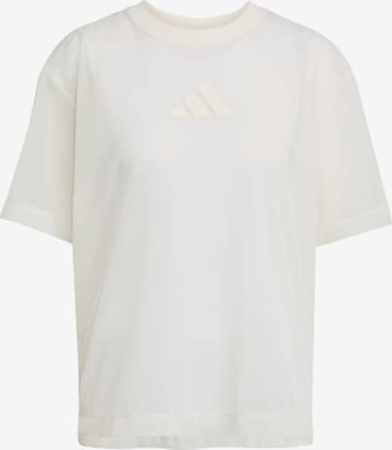 ADIDAS SPORTSWEAR - Camiseta funcional 'All Szn' en blanco: frente