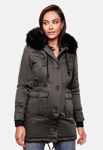 Parka d’hiver NAVAHOO en gris : devant