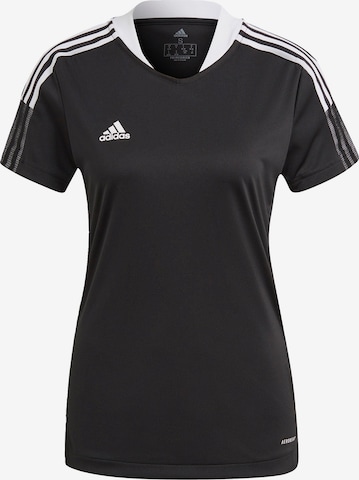 ADIDAS SPORTSWEAR Αθλητική φανέλα 'Tiro 21 ' σε μαύρο: μπροστά