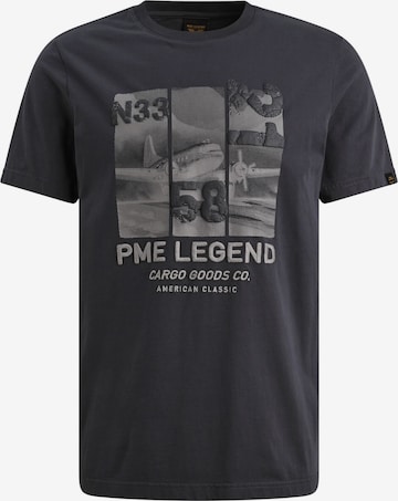 T-shirt 'PME Legend - Heren t-shirt' Pme-Legend en gris : devant