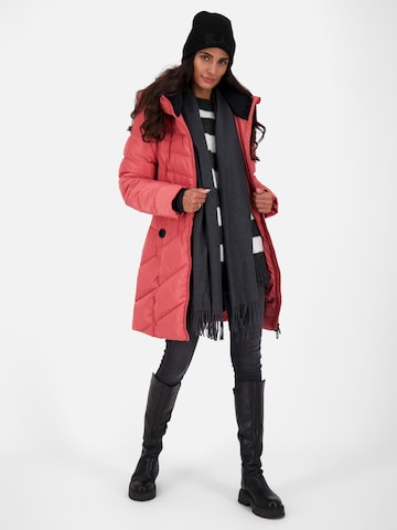 Veste d’hiver 'PriskaAK' Alife and Kickin en rouge