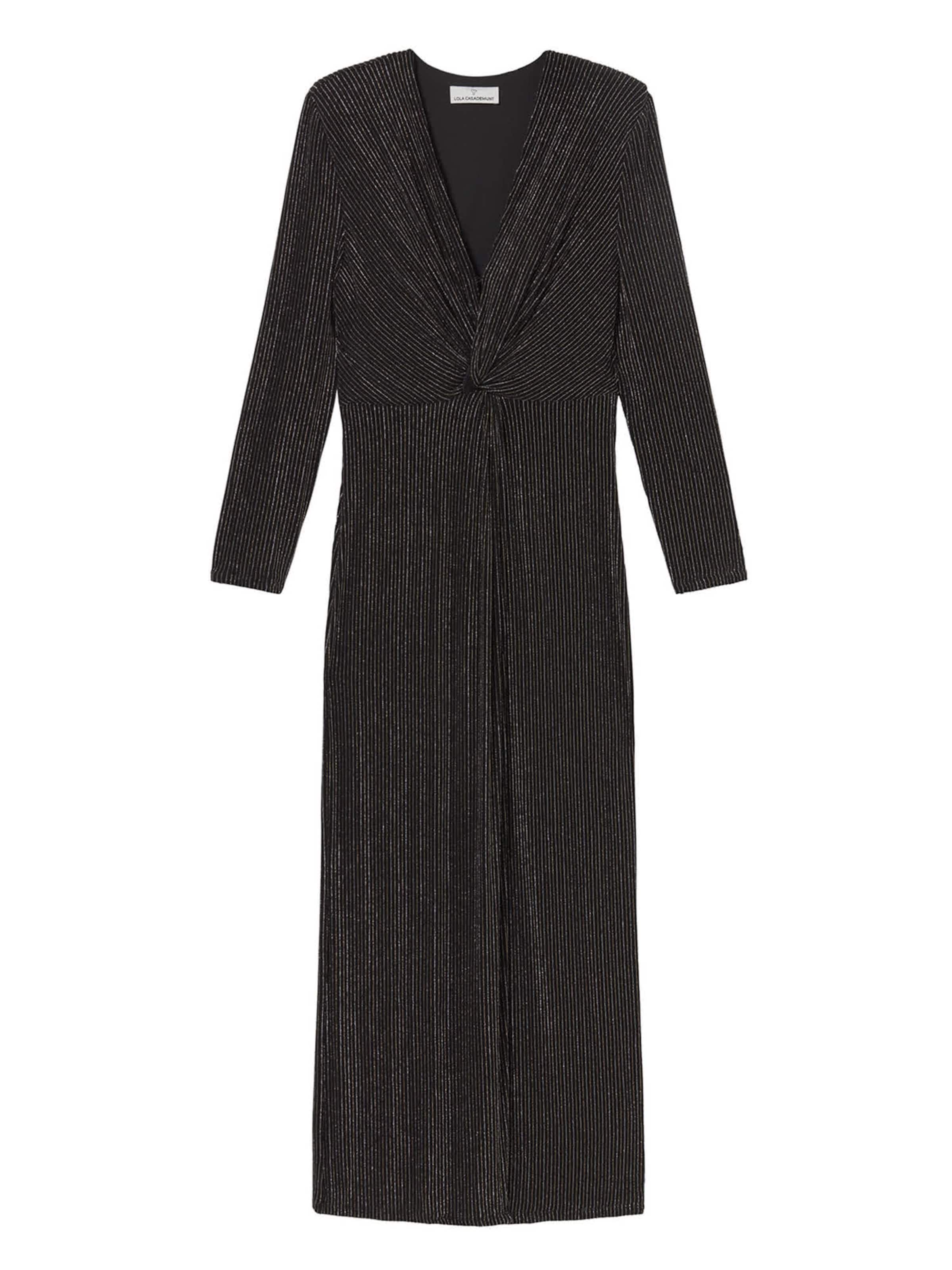 Robe Lola Casademunt en noir : devant