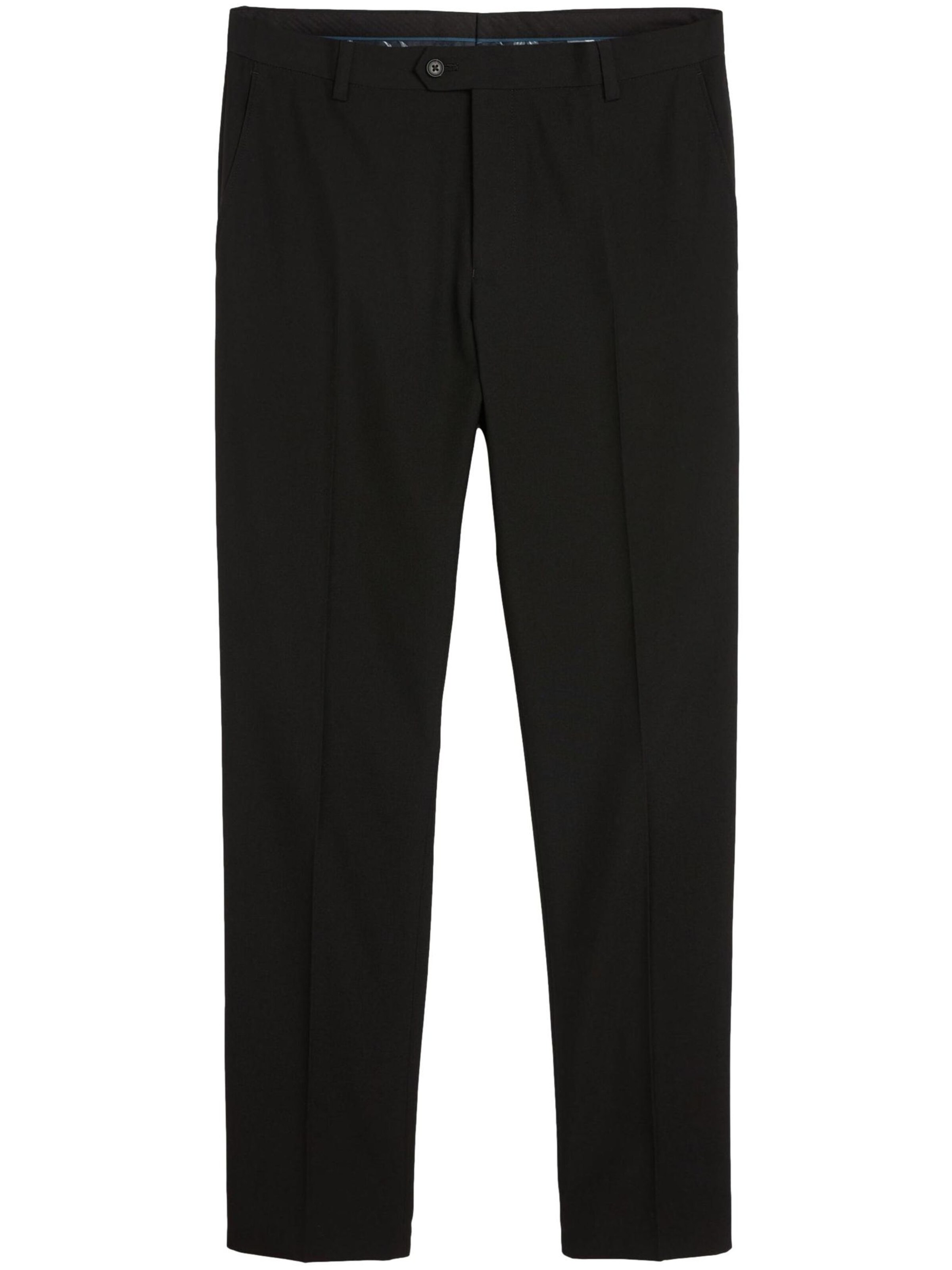 Next Slimfit Hose in Schwarz: Vorderseite