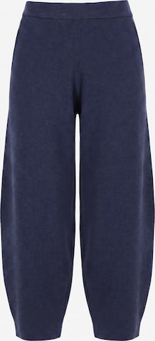 Ulla Popken Loosefit Hose in Blau: Vorderseite
