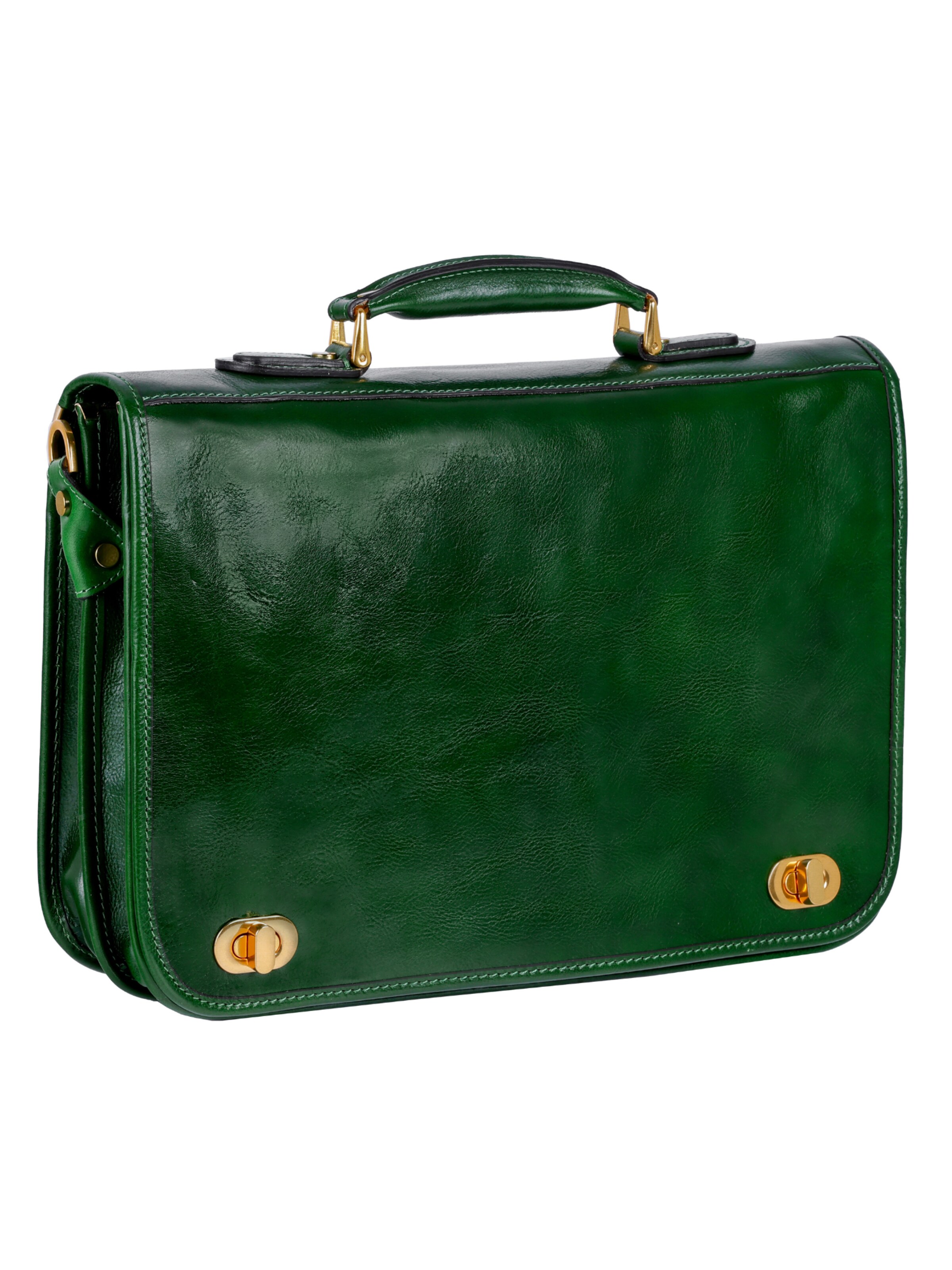 Time Resistance Briefcase 'Illusions' in Green