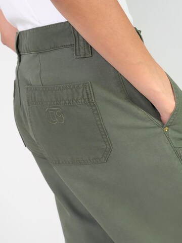 Wide Leg Pantalon cargo 'Holly' Le Temps Des Cerises en vert