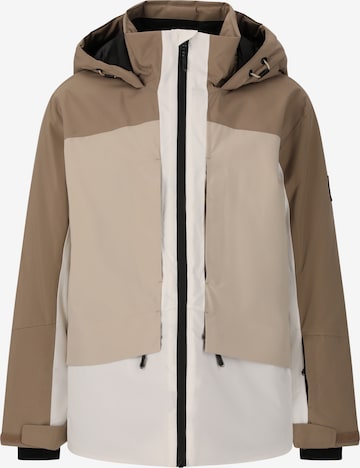 Whistler Skijacke 'Kingland jr.' in Braun: Vorderseite