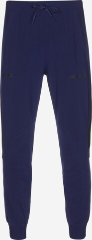 NIKE Tapered Workout Pants 'F.C. Joga Bonito 2.0' in Blue: front