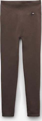 CALZEDONIA Skinny Leggings in Brown: front