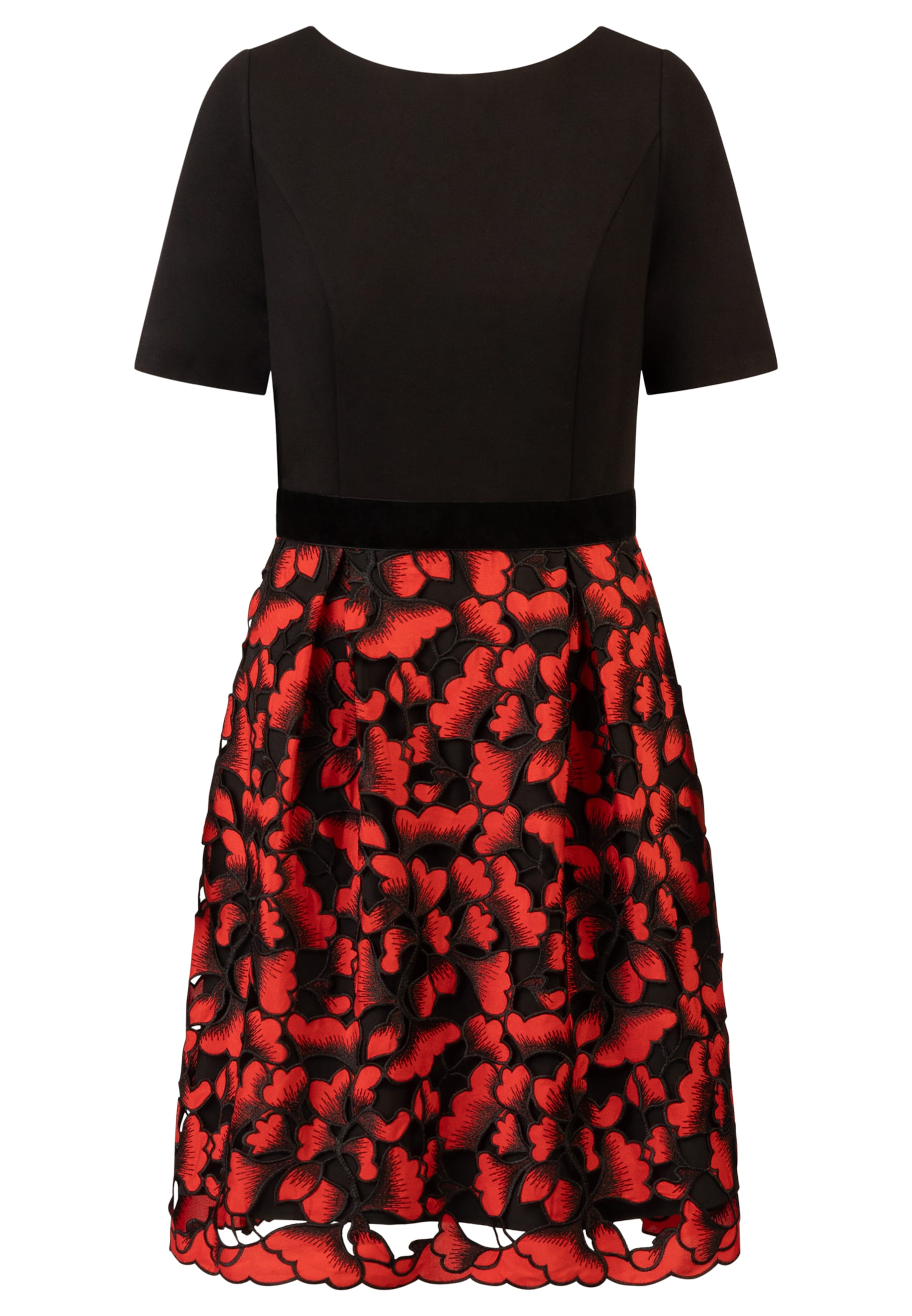 Kraimod - Vestido de gala en rojo: frente