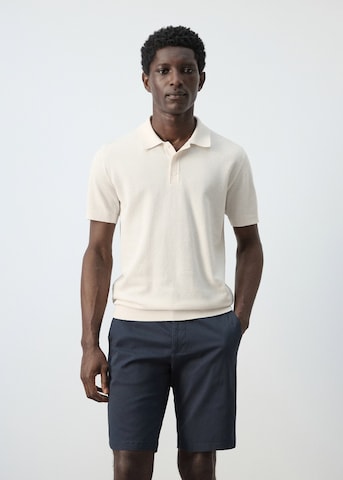 T-Shirt 'Andrew' MANGO MAN en beige : devant