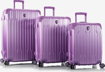 Heys Kofferset 'Xtrak ' in Lila: Vorderseite