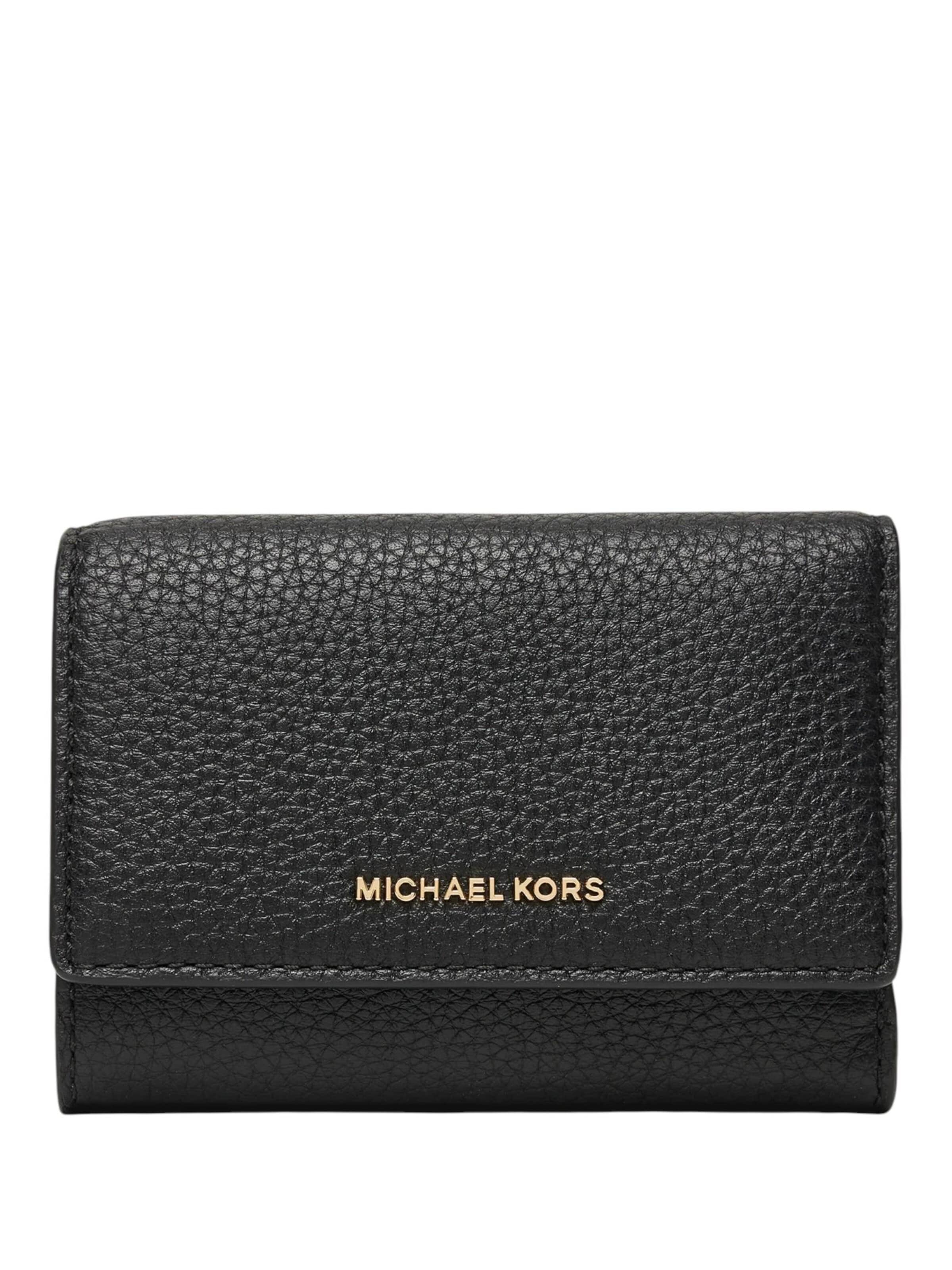 Michael Kors Wallet in Black: front