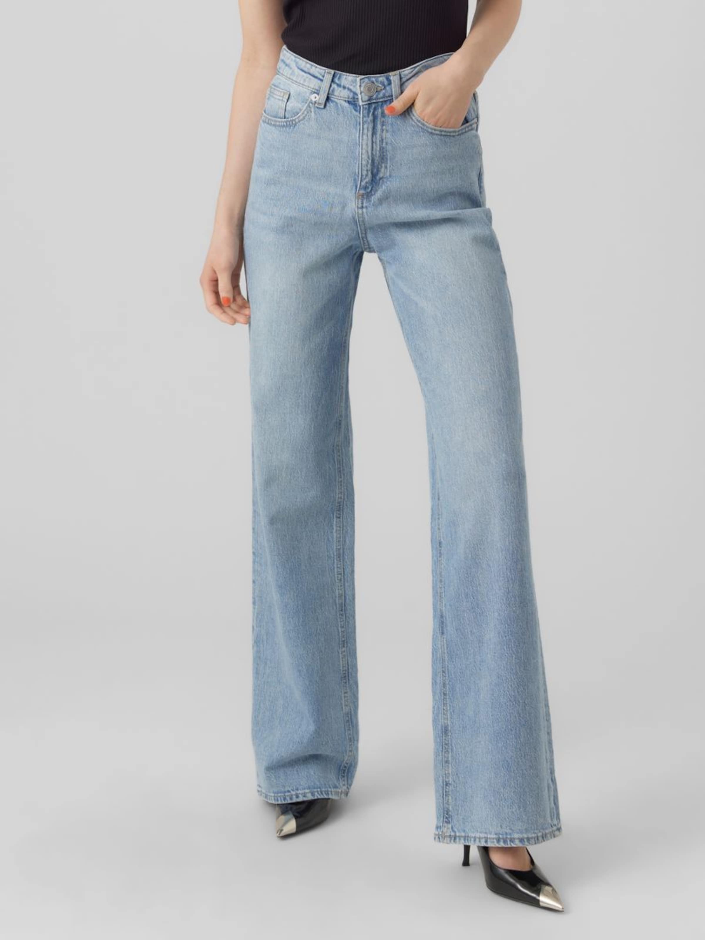 VERO MODA Regular Jeans 'Tessa' in Blue Denim ABOUT YOU
