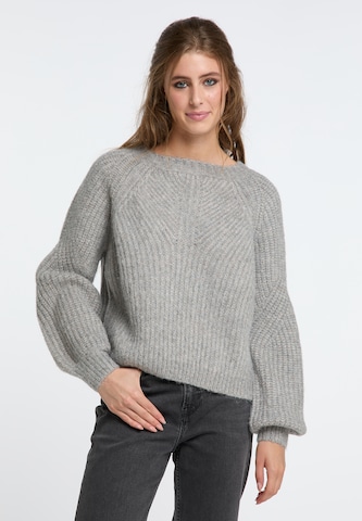 IZIA Sweater in Grey: front