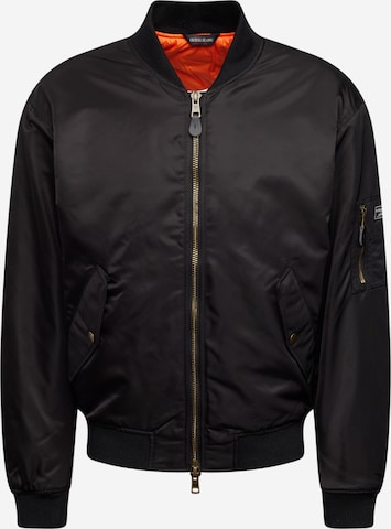 Veste mi-saison GUESS JEANS en noir : devant