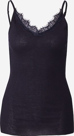 SAINT TROPEZ Top 'Maya' in Blauw: voorkant