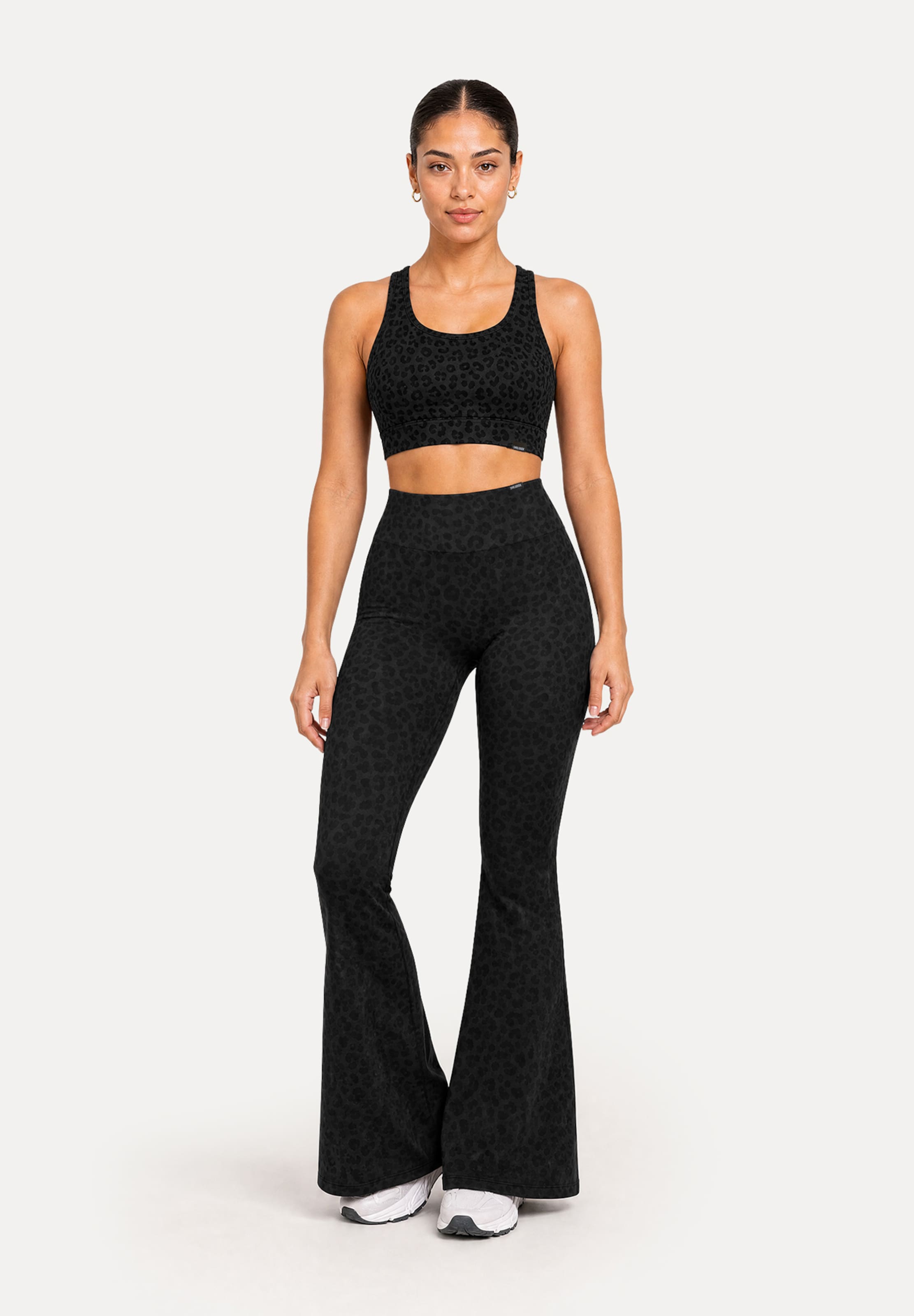 Coupe slim Leggings ' Lithara ' Smilodox en noir