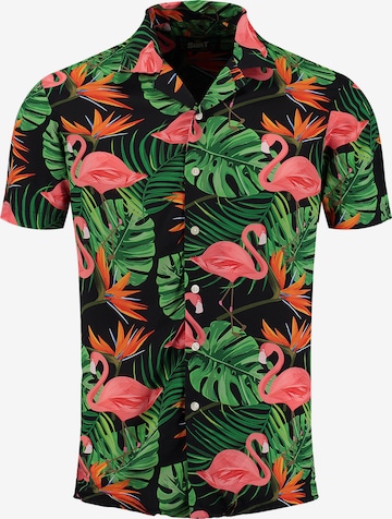 juoda Key Largo Standartinis modelis Marškiniai 'Keys': priekis