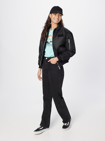 ONLY T-Shirt 'PAMELA' in Blau