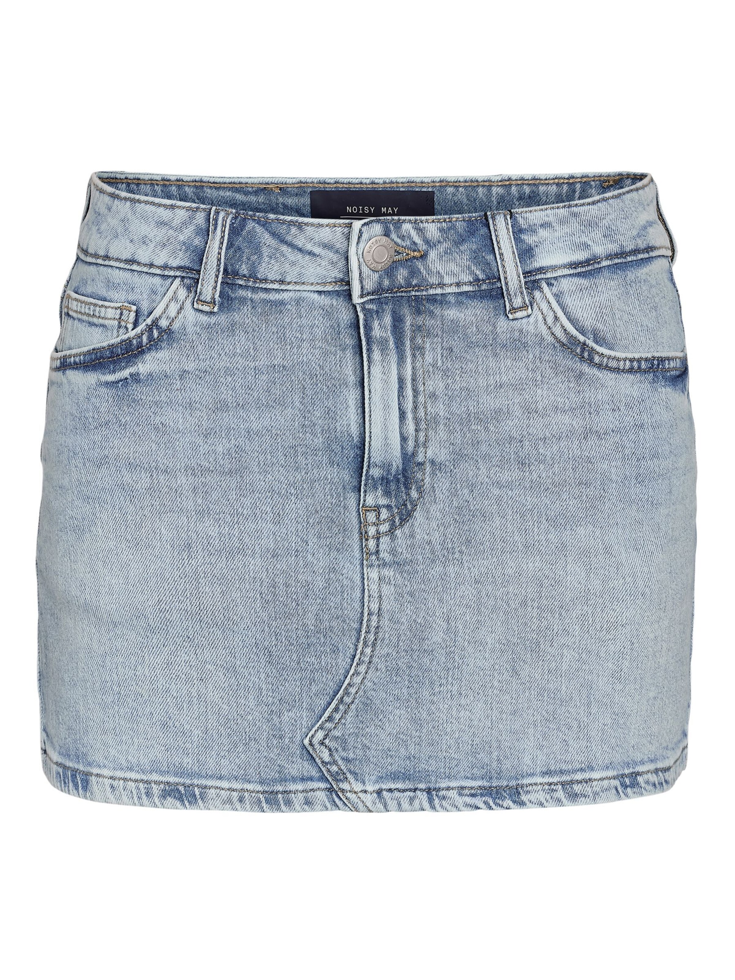 Noisy may Falda 'NMNila' en azul denim, Vista del producto