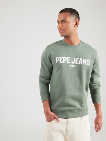 Pepe Jeans Свитшот в Зеленый: спереди