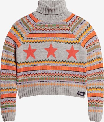 Superdry Sweater in Grey: front