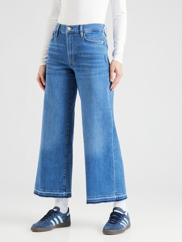 Wide Leg Jean 'PIXIE' FRAME en bleu : devant