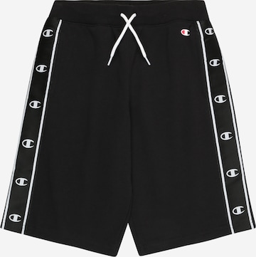 Champion Authentic Athletic Apparel Regular Pants in Black: front