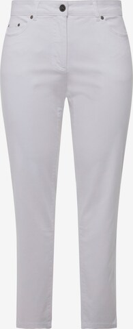 Angel of Style Slimfit Jeans in Wit: voorkant